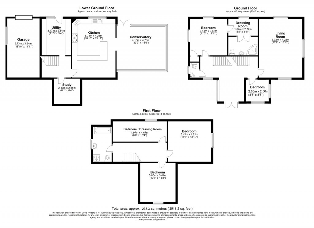 Floorplans For Bradford-On-Avon, Wiltshire