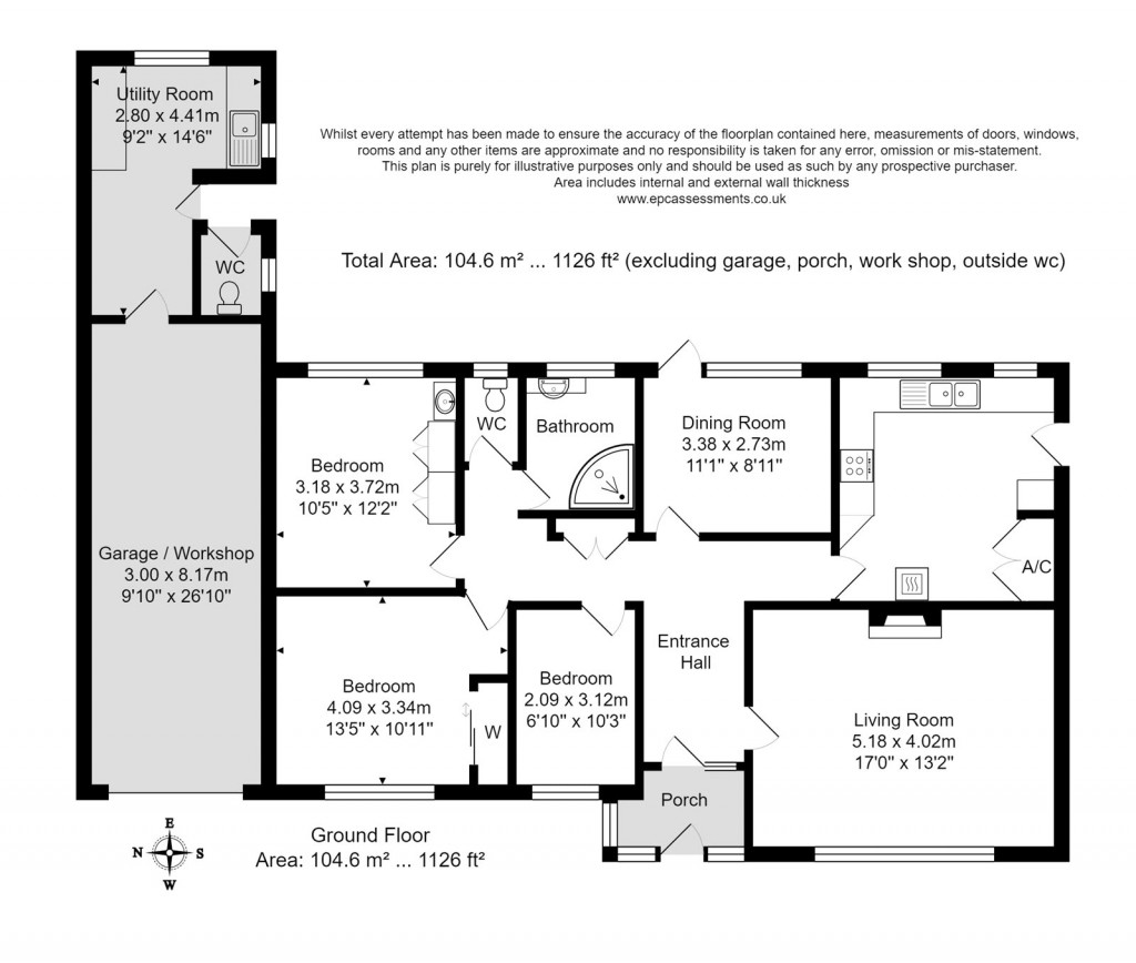 Floorplans For Westwood, Bradford On Avon