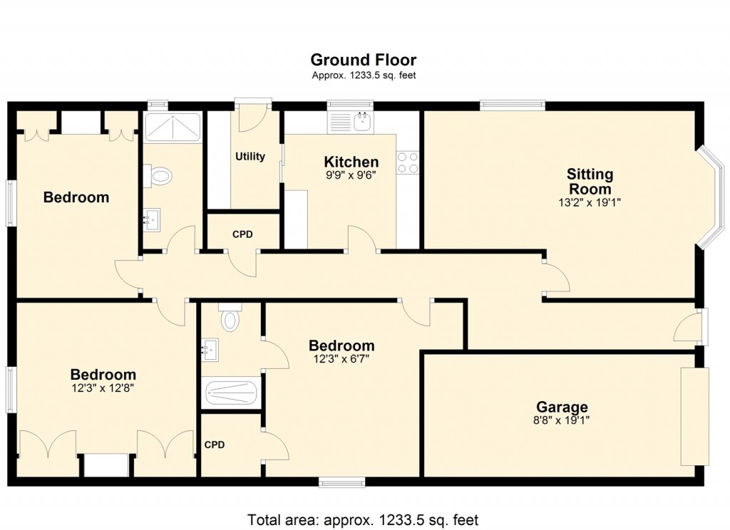 Floorplans For Holt, Trowbridge