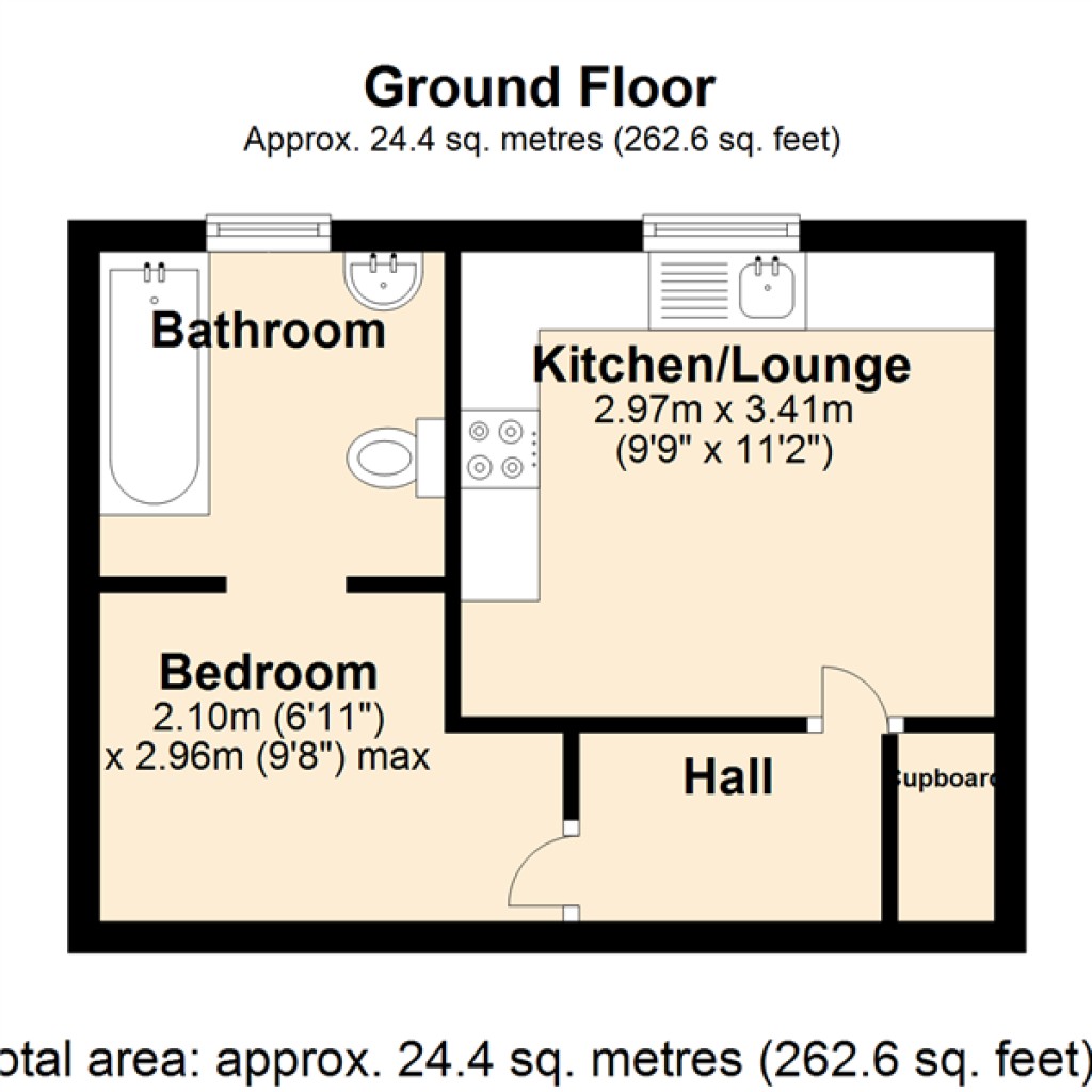 Floorplans For The Halve, Trowbridge, Wiltshire