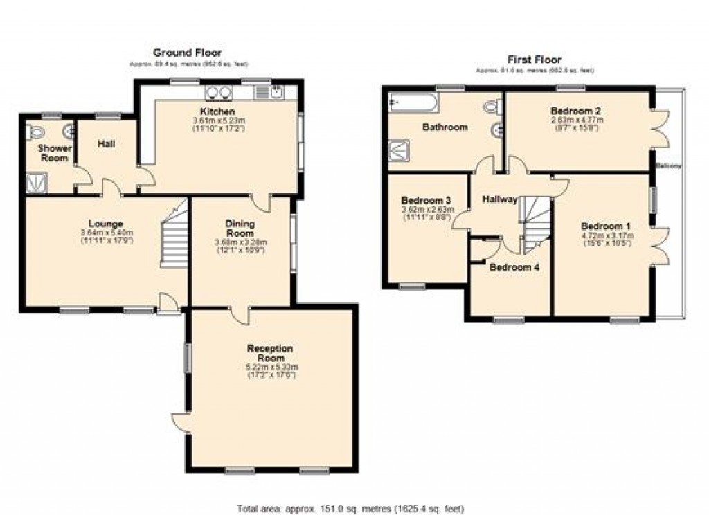 Floorplans For Semington, Trowbridge, Wiltshire