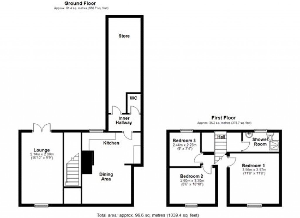 Floorplans For North Bradley, Trowbridge, Wiltshire