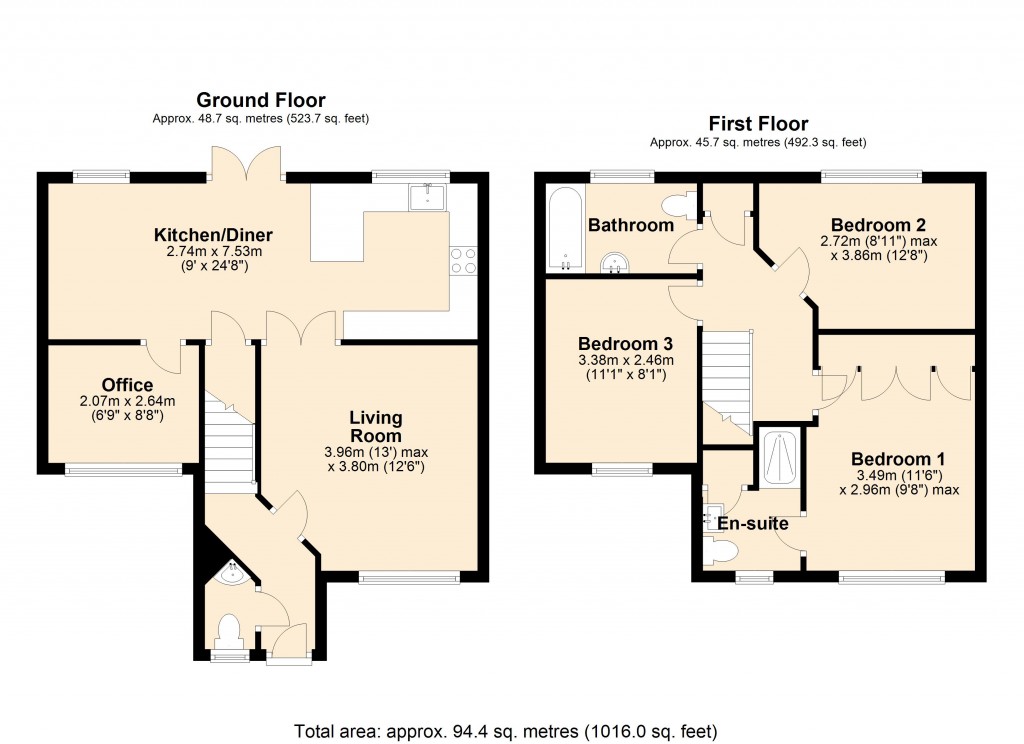 Floorplans For Hilperton, Trowbridge, Wiltshire