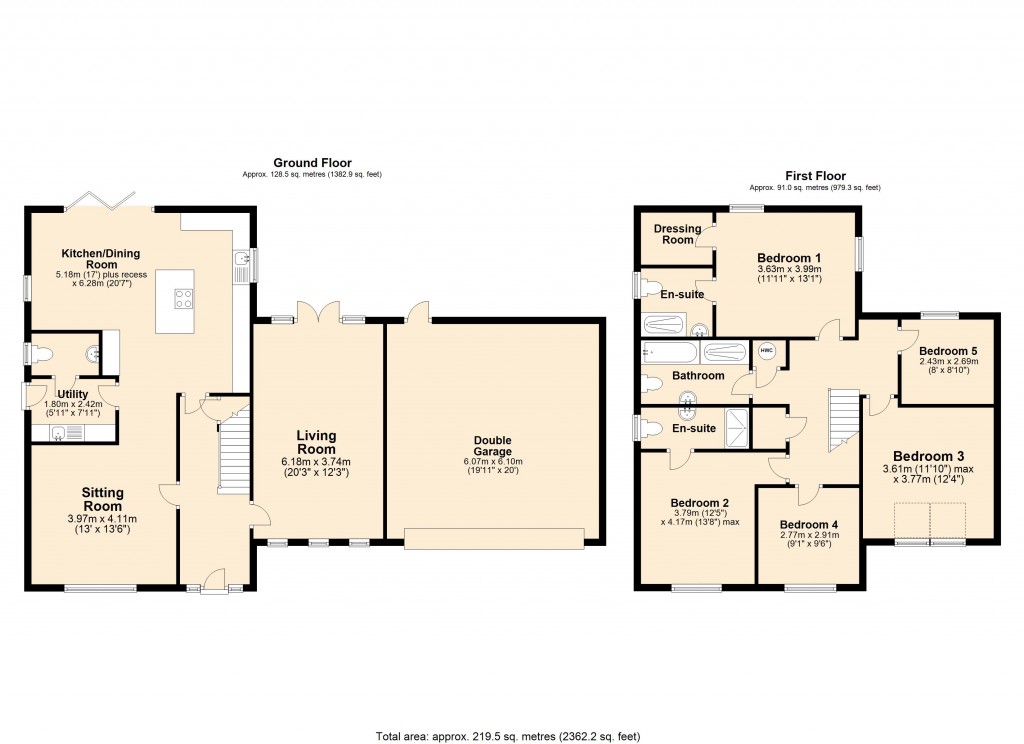 Floorplans For Semington, Trowbridge, Wiltshire