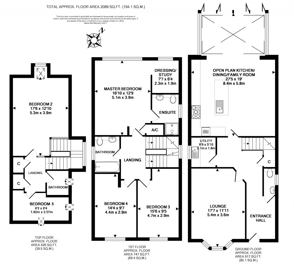 Floorplans For Holt, Trowbridge, Wiltshire