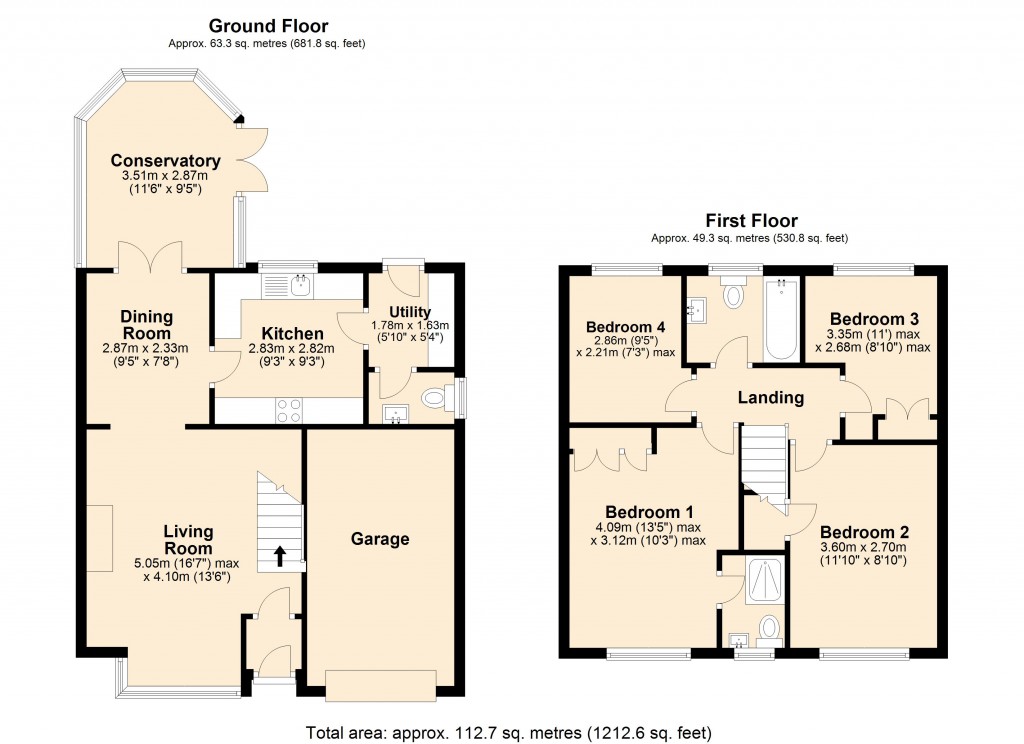 Floorplans For Hilperton, Trowbridge