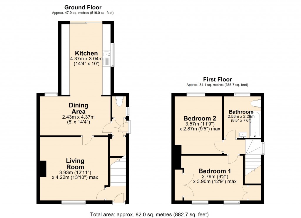 Floorplans For Holt, Trowbridge