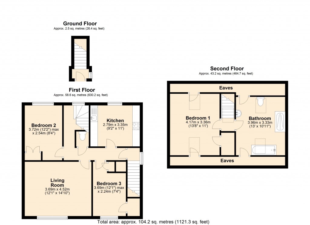 Floorplans For Hilperton, Trowbridge, Wiltshire