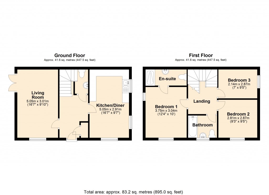 Floorplans For Bowerhill, Melksham