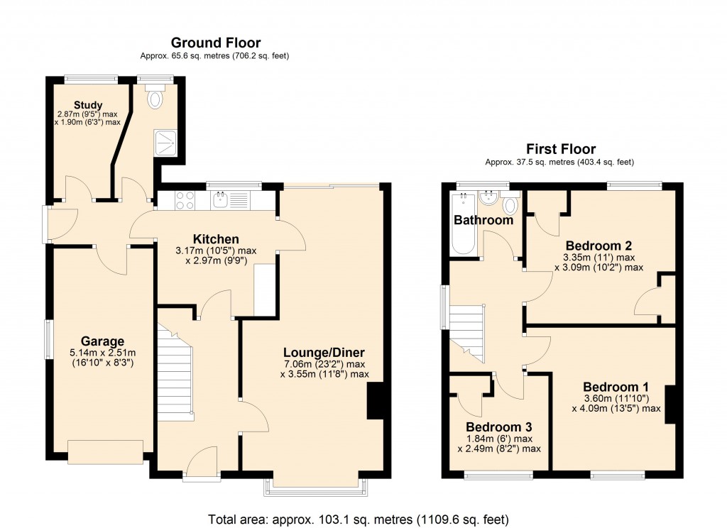 Floorplans For Hilperton, Trowbridge