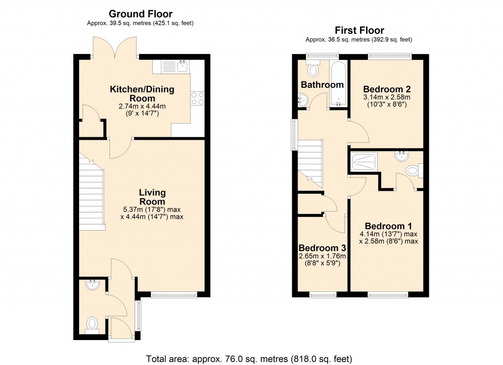 Floorplans For Hilperton, Trowbridge