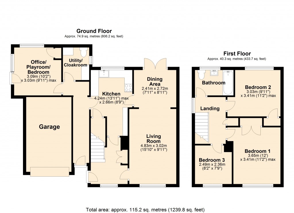 Floorplans For Steeple Ashton, Trowbridge, Wiltshire