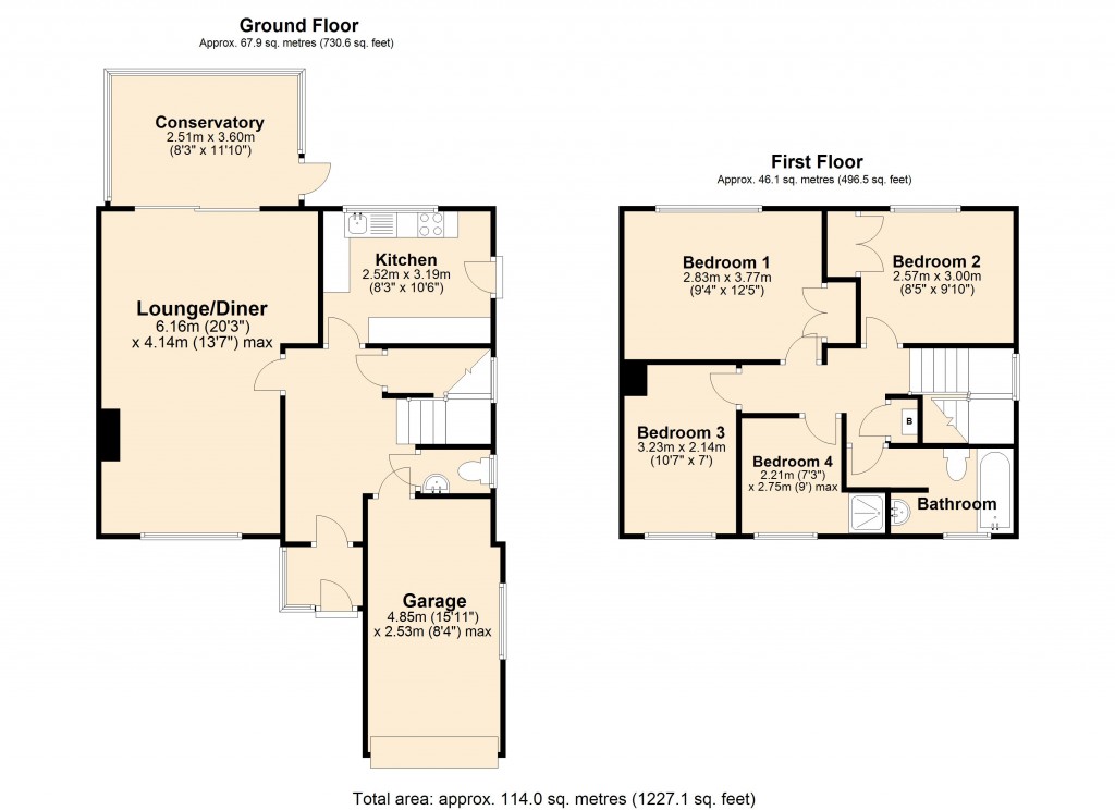 Floorplans For North Bradley, Trowbridge, Wiltshire