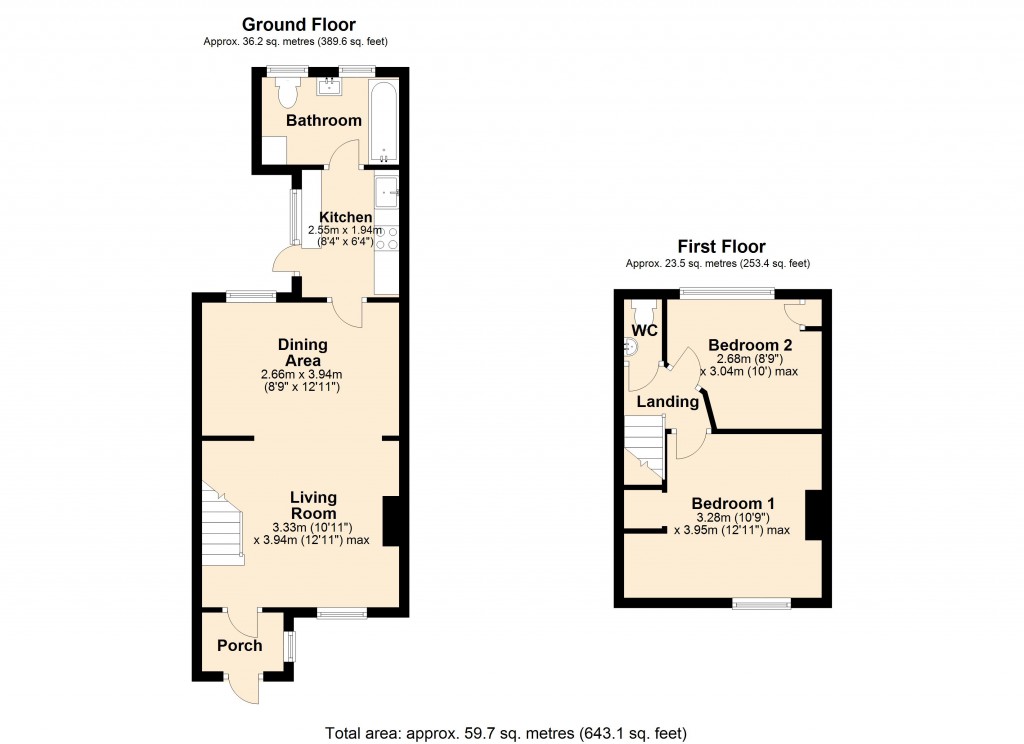 Floorplans For Staverton, Trowbridge, Wiltshire