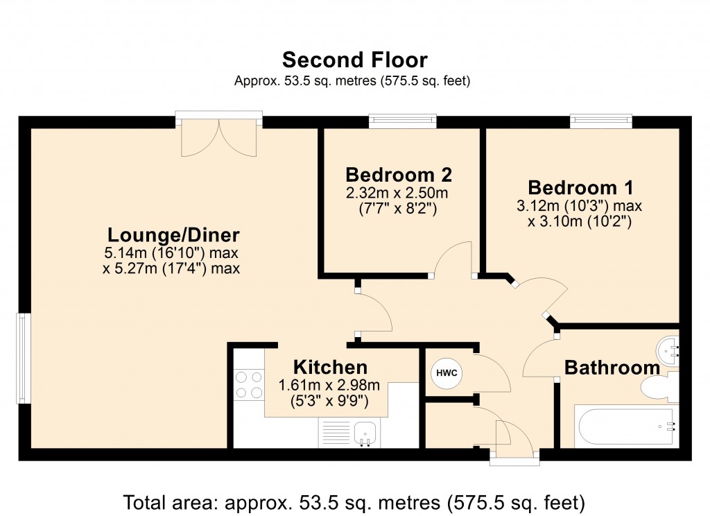 Floorplans For Staverton, Trowbridge, Wiltshire