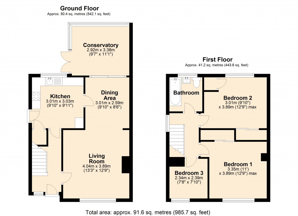 Floorplans For Hilperton, Trowbridge