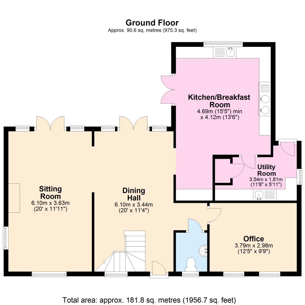 Floorplans For Heytesbury, Warminster, Wiltshire