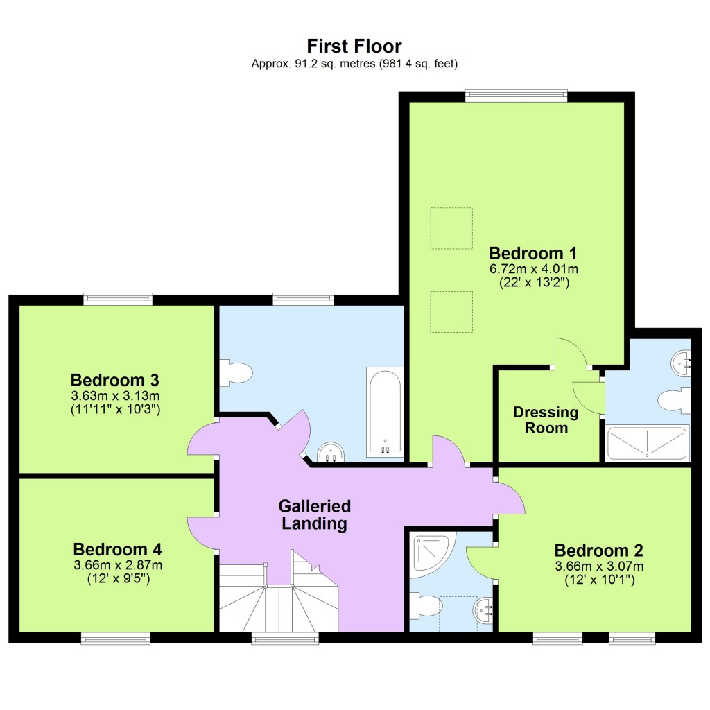 Floorplans For Heytesbury, Warminster, Wiltshire