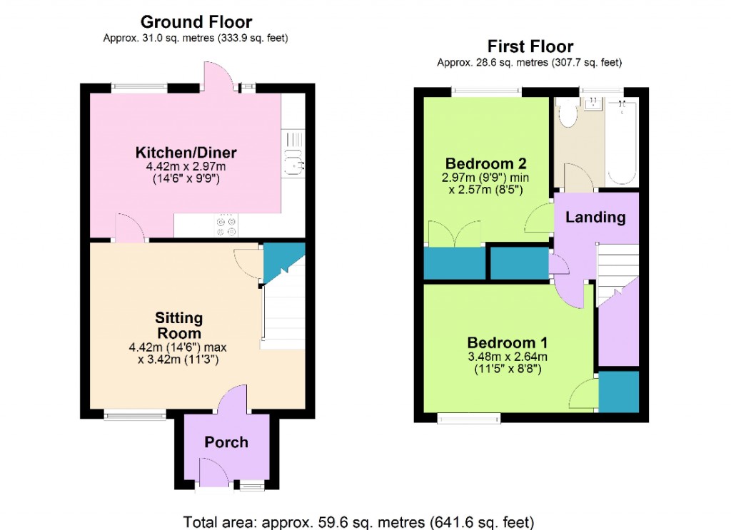 Floorplans For Westbury, Wiltshire