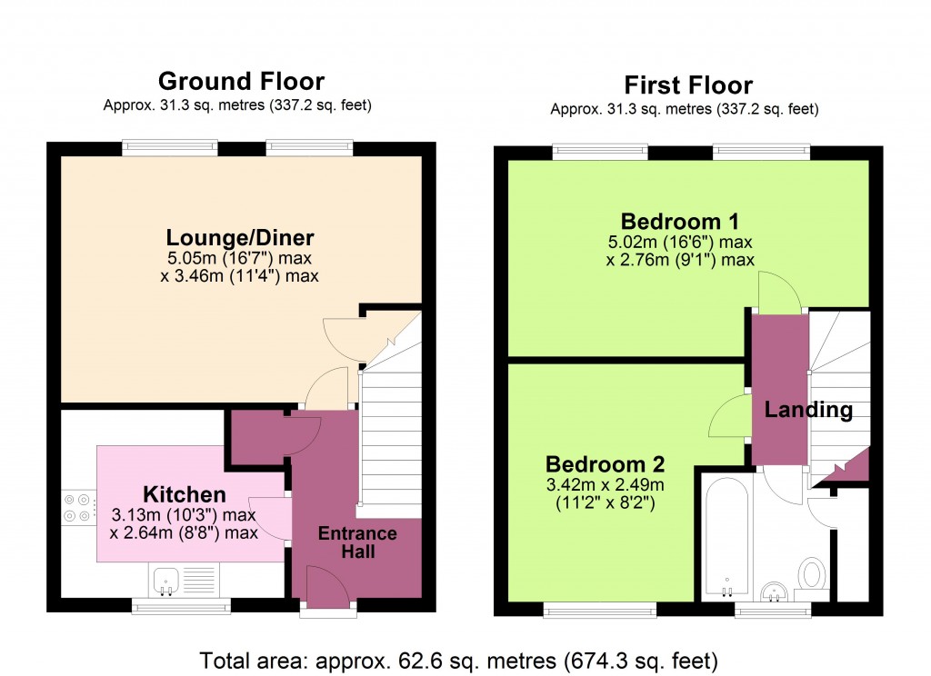 Floorplans For Westbury, Wiltshire