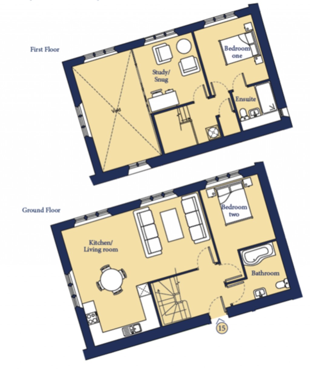 Floorplans For Church Street, Trowbridge, Wiltshire