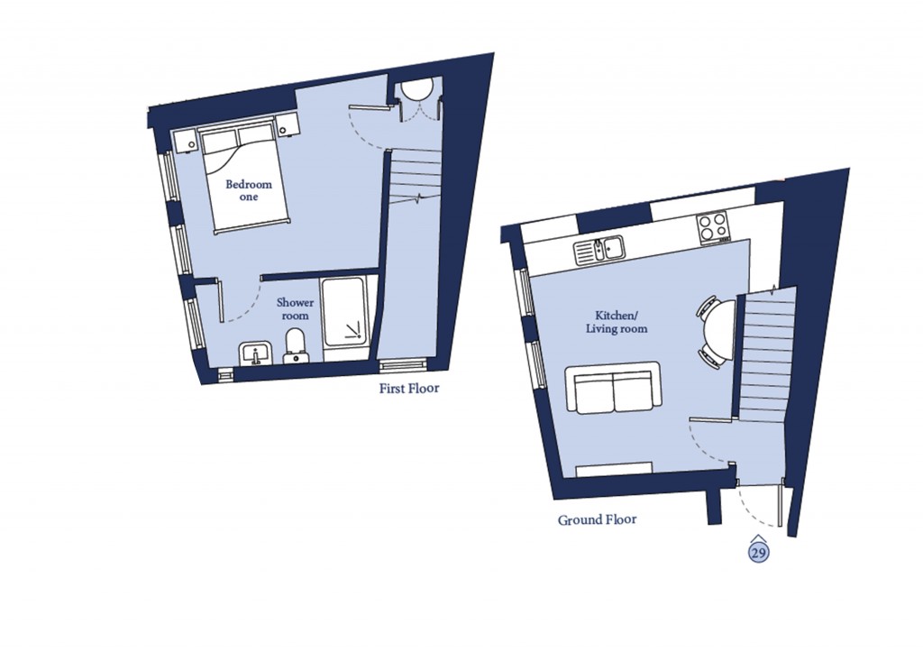 Floorplans For Church Street, Trowbridge, Wiltshire