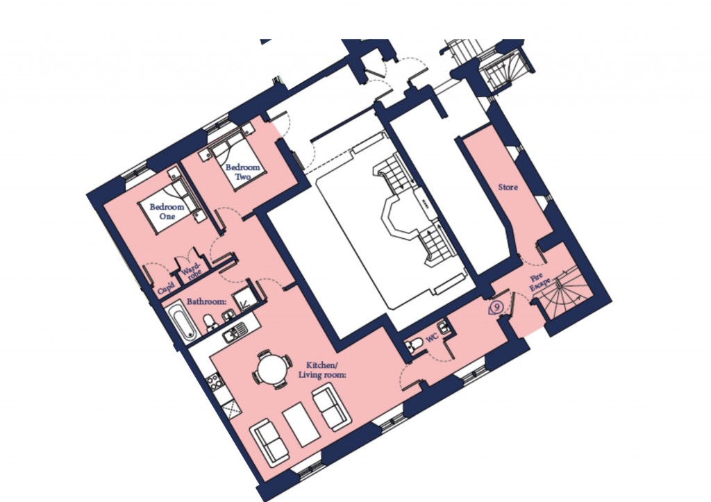 Floorplans For Church Street, Trowbridge, Wiltshire