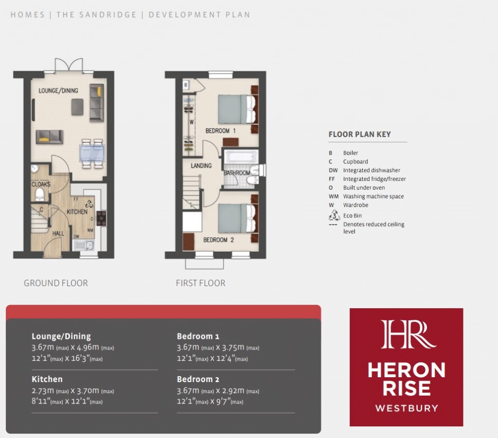 Floorplans For Station Approach, Westbury, Wiltshire