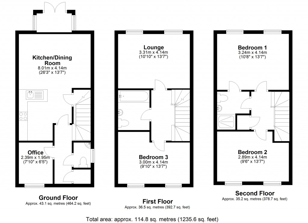 Floorplans For Westbury