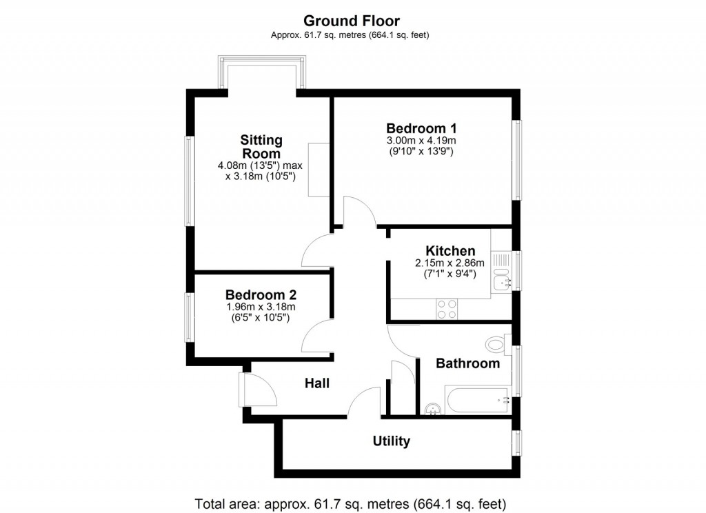 Floorplans For Tynings Lane, Bratton, Wiltshire